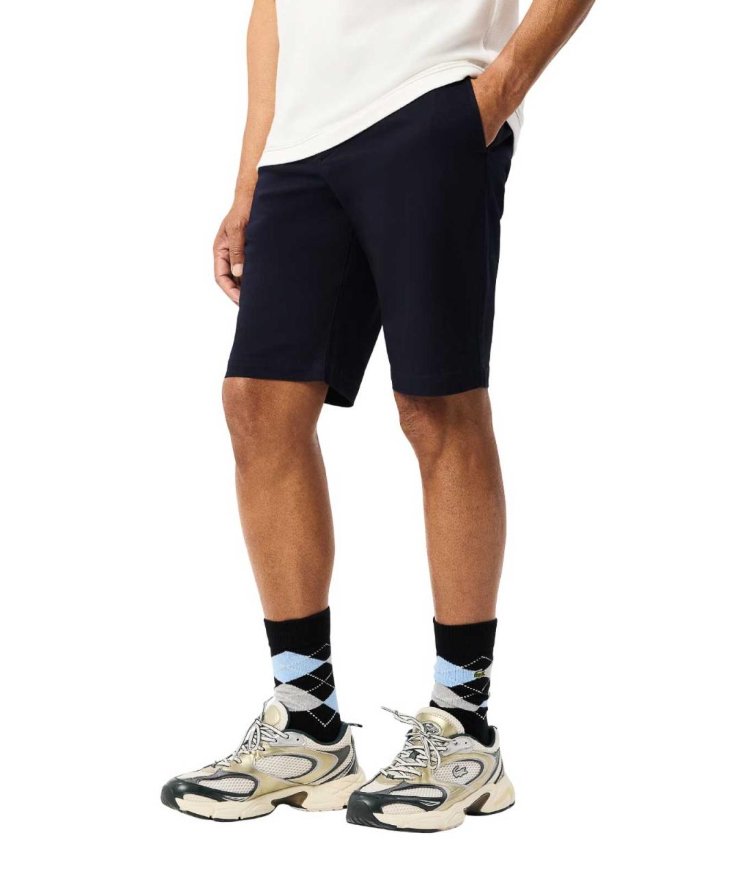 LACOSTE Синие хлопковые шорты, фото 5
