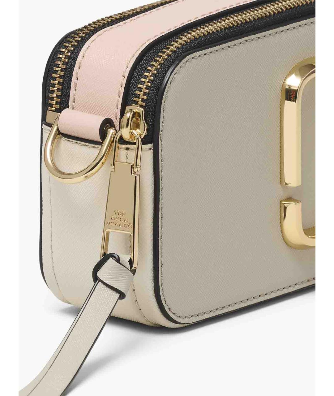 MARC JACOBS Серая кожаная сумка через плечо, фото 6