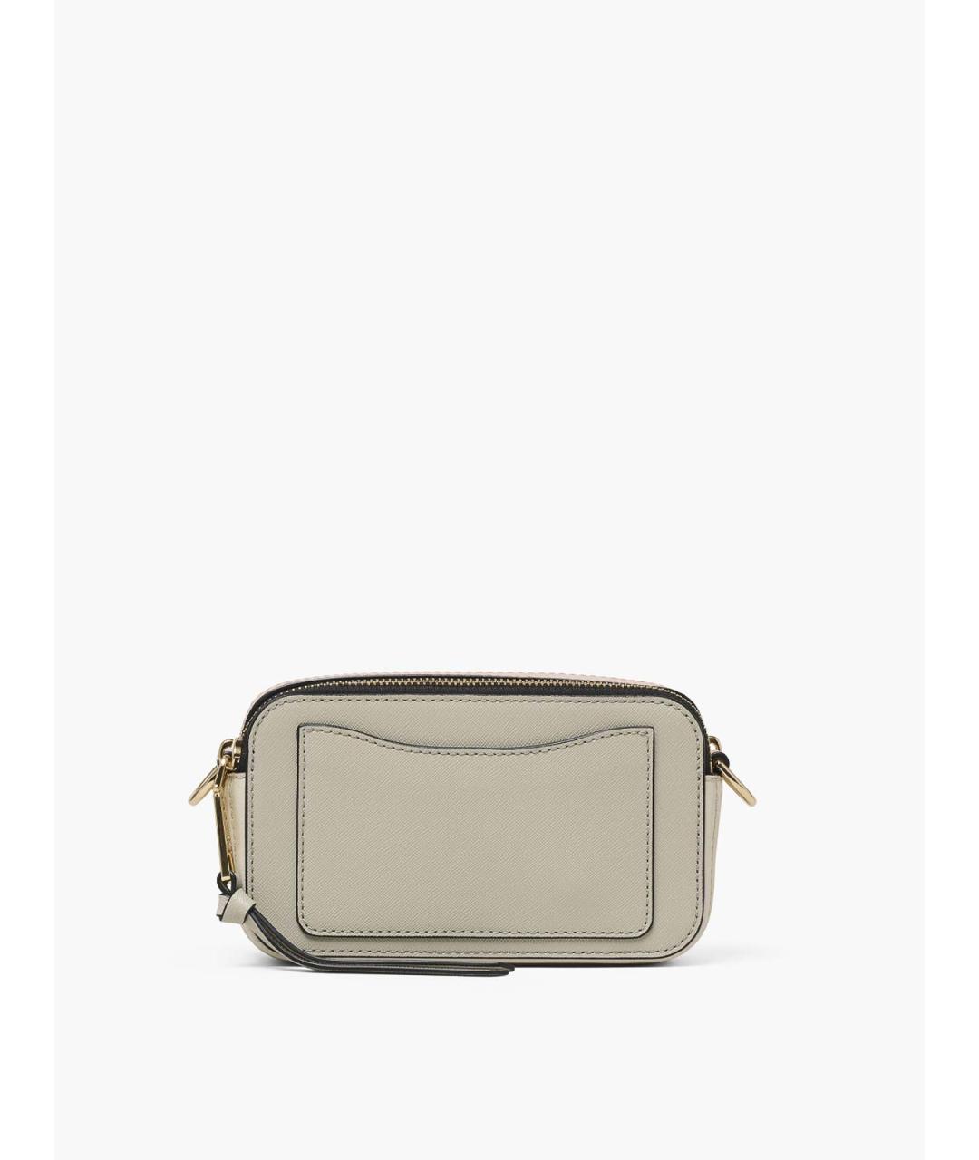 MARC JACOBS Серая кожаная сумка через плечо, фото 2