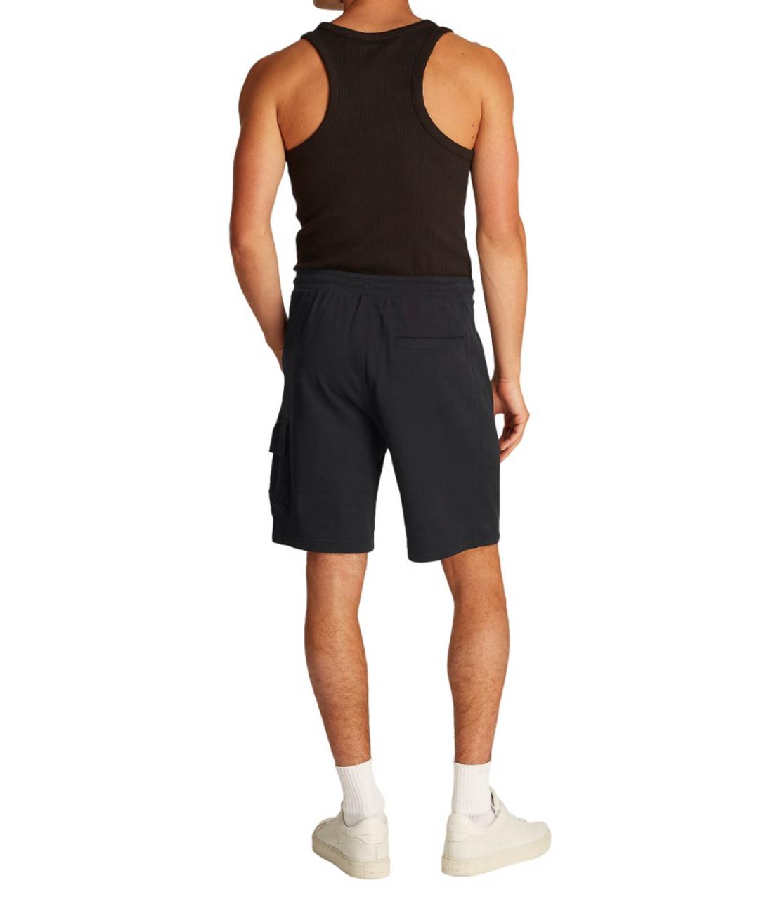CALVIN KLEIN Черные хлопковые шорты, фото 6