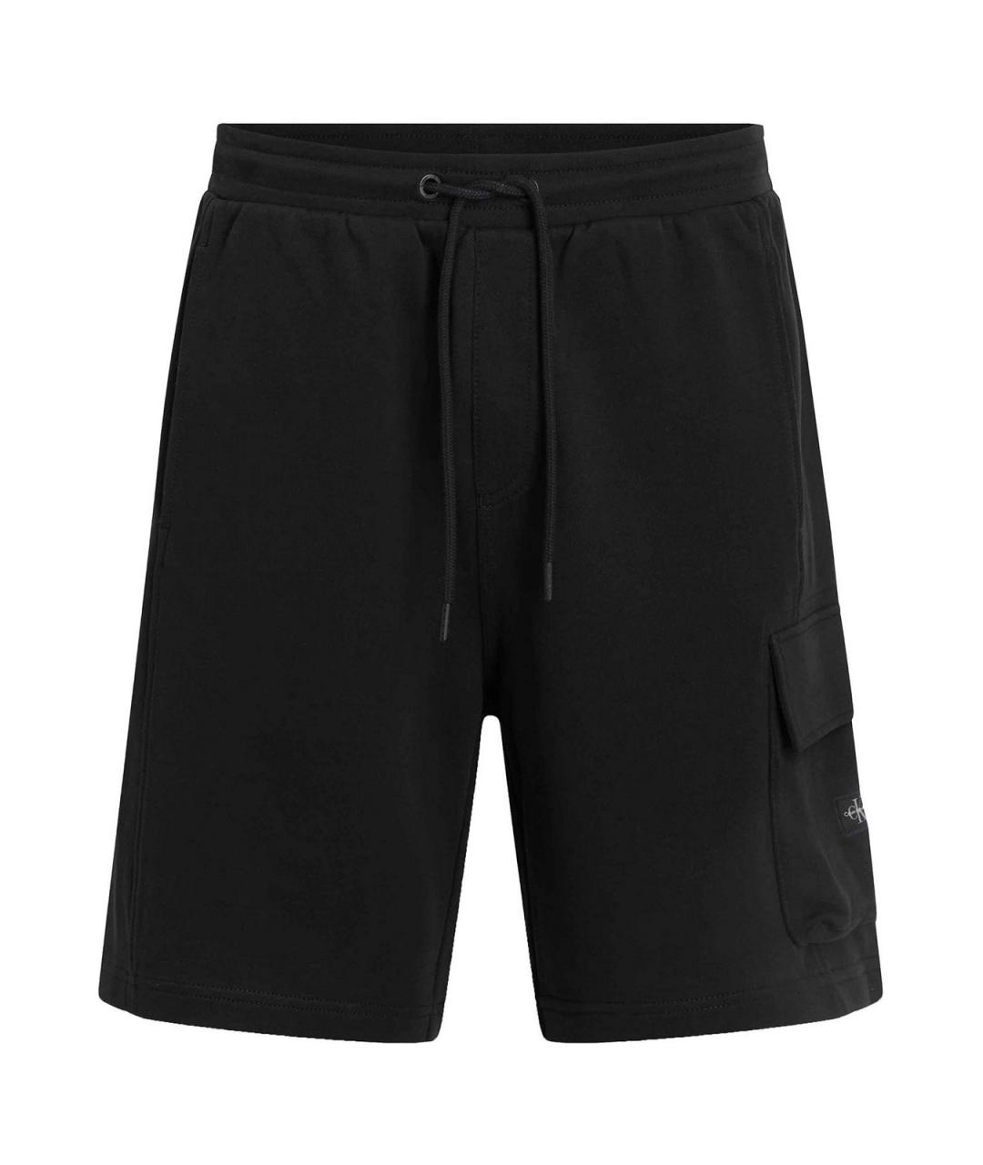 CALVIN KLEIN Черные хлопковые шорты, фото 1