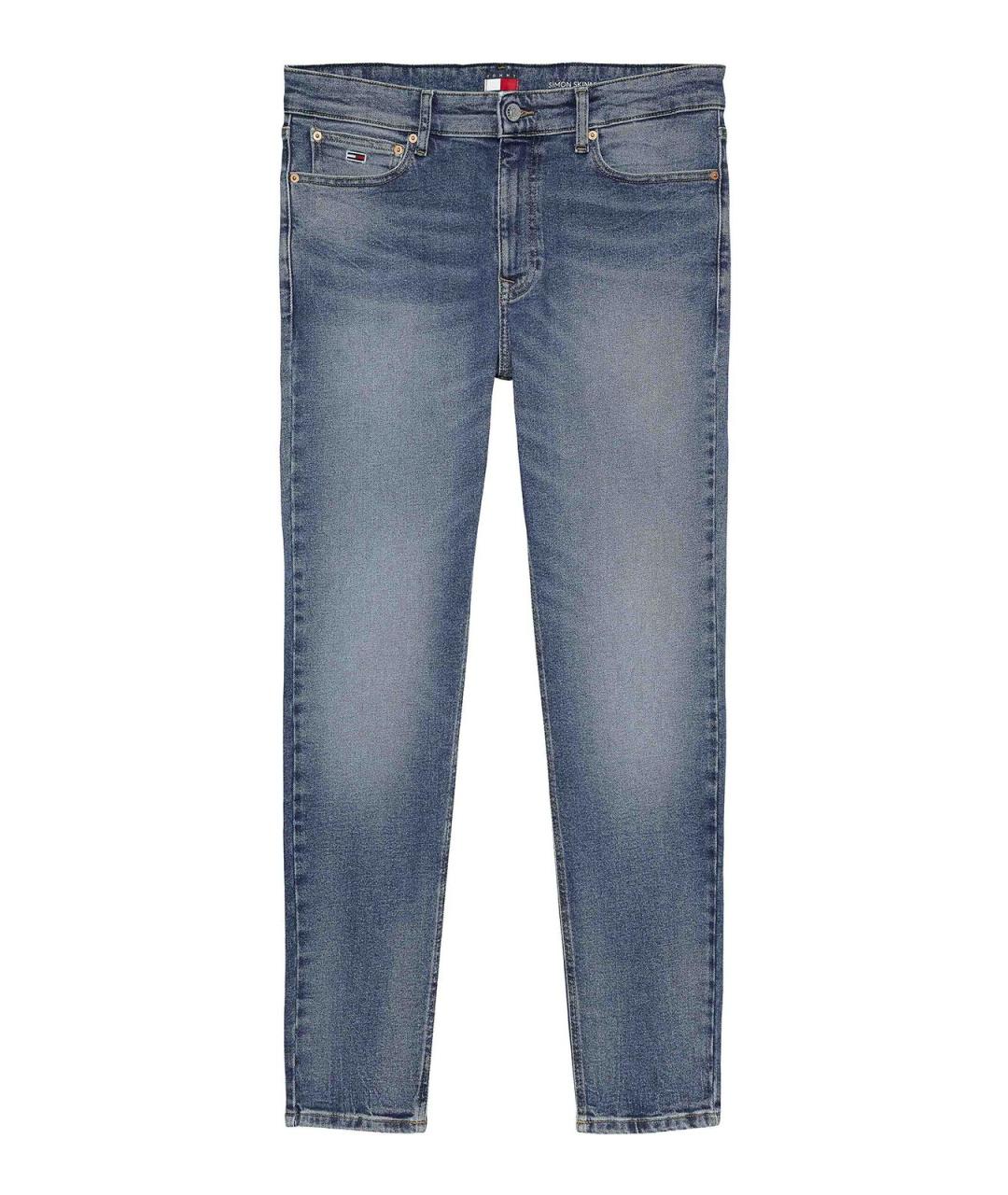 TOMMY HILFIGER Синие хлопковые джинсы скинни, фото 1