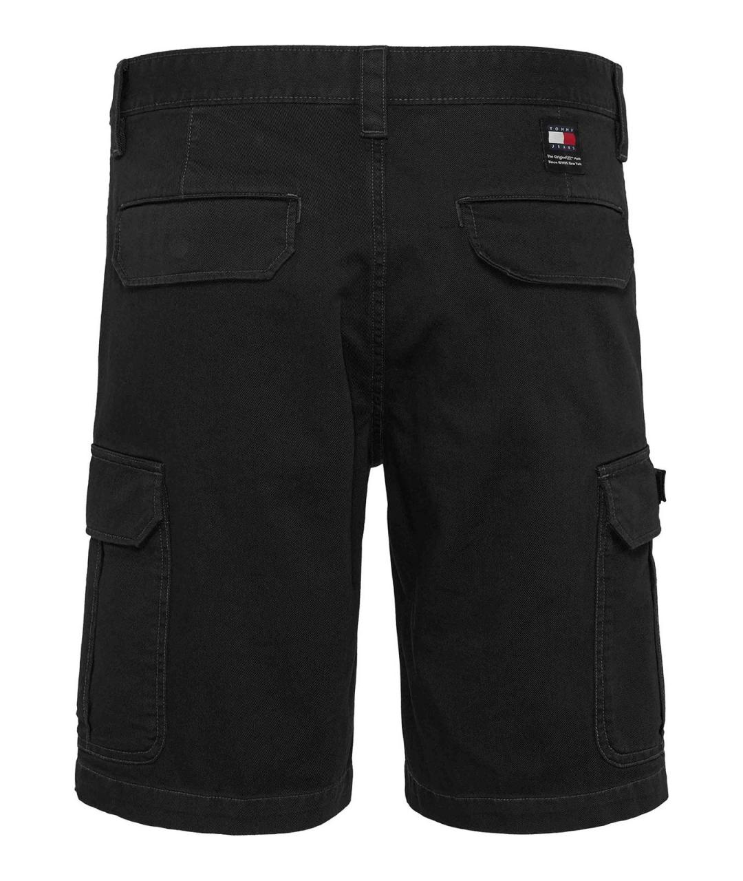 TOMMY HILFIGER Черные хлопковые шорты, фото 2