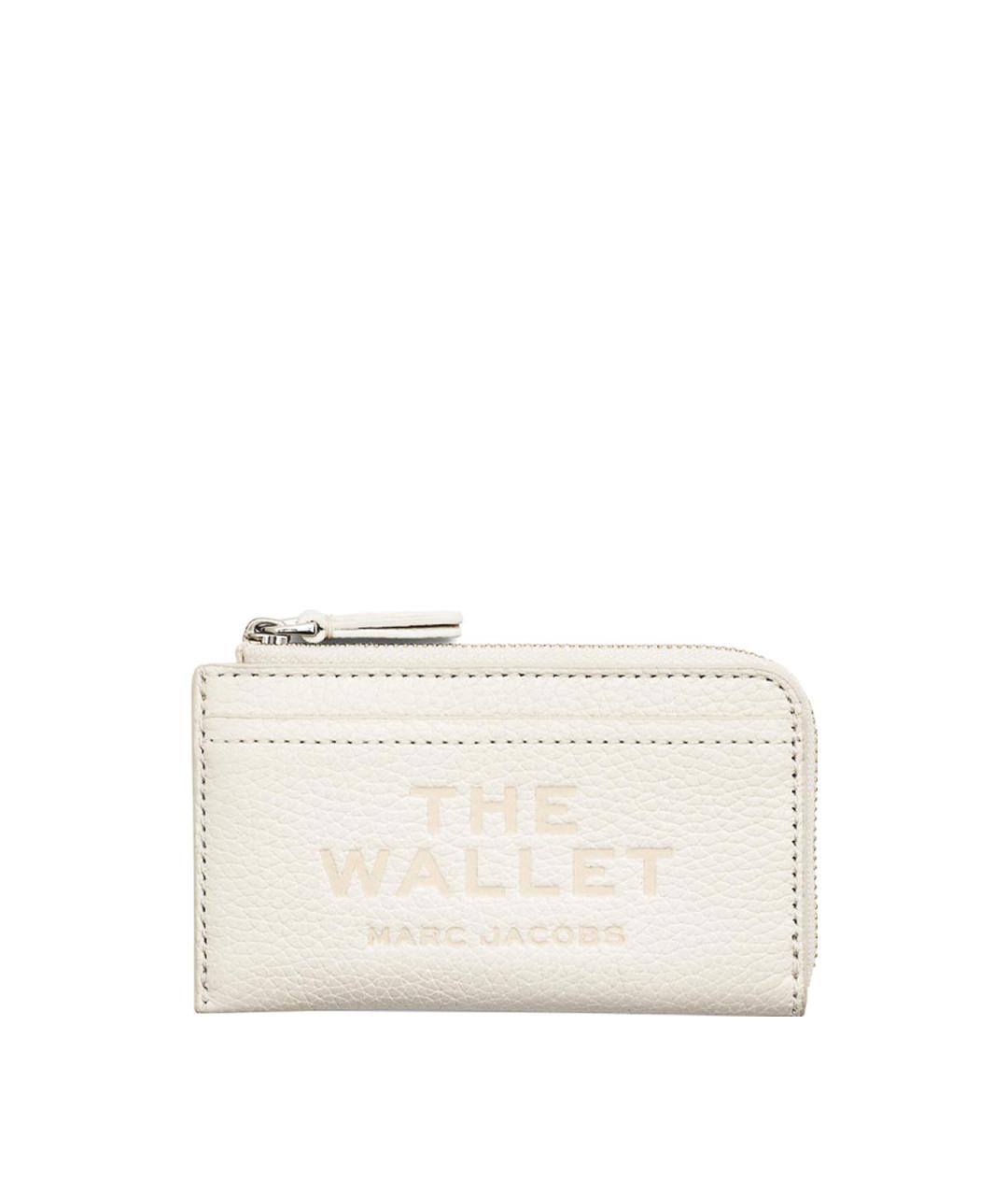 MARC JACOBS Белый кожаный кошелек, фото 1
