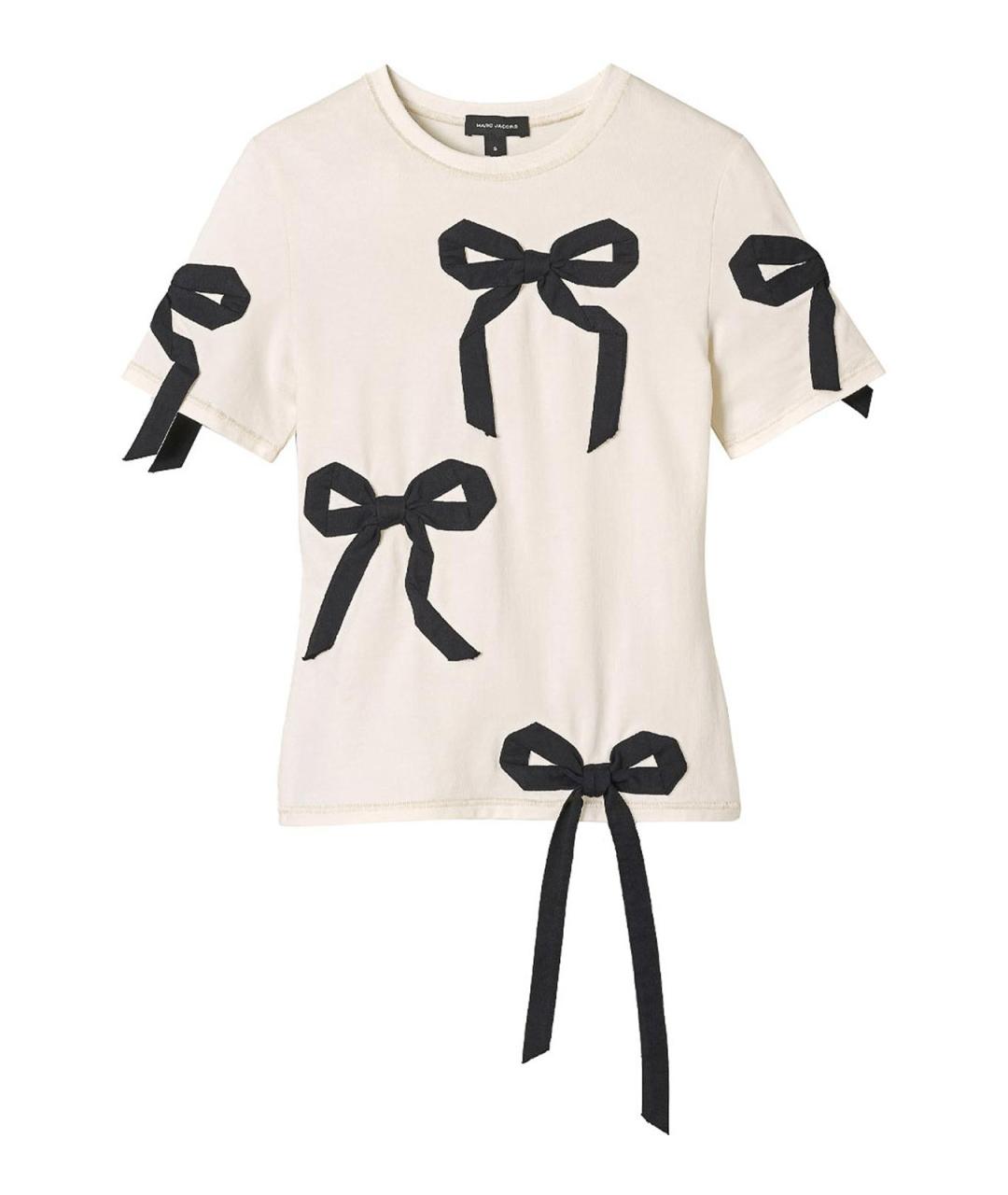 MARC JACOBS Белая хлопковая футболка, фото 1