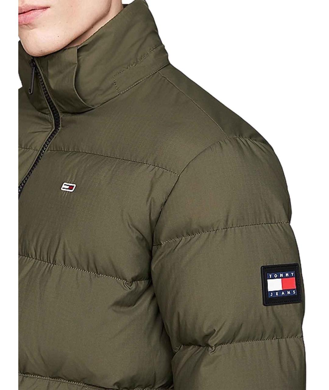 TOMMY HILFIGER Зеленая полиэстеровая куртка, фото 6