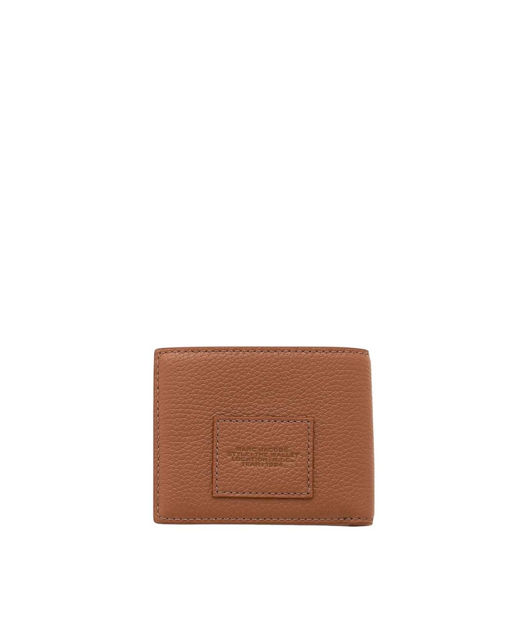 MARC JACOBS Коричневый кожаный кошелек, фото 2