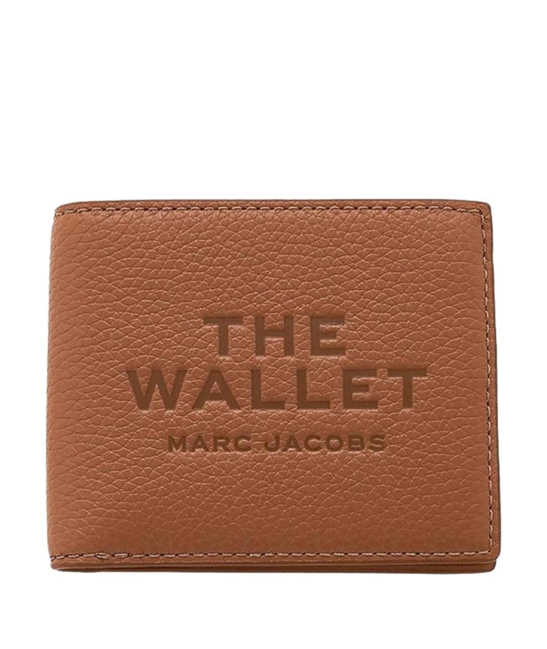 MARC JACOBS Коричневый кожаный кошелек, фото 1