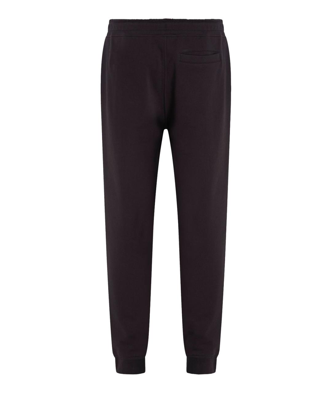 CALVIN KLEIN Черные хлопковые повседневные брюки, фото 2
