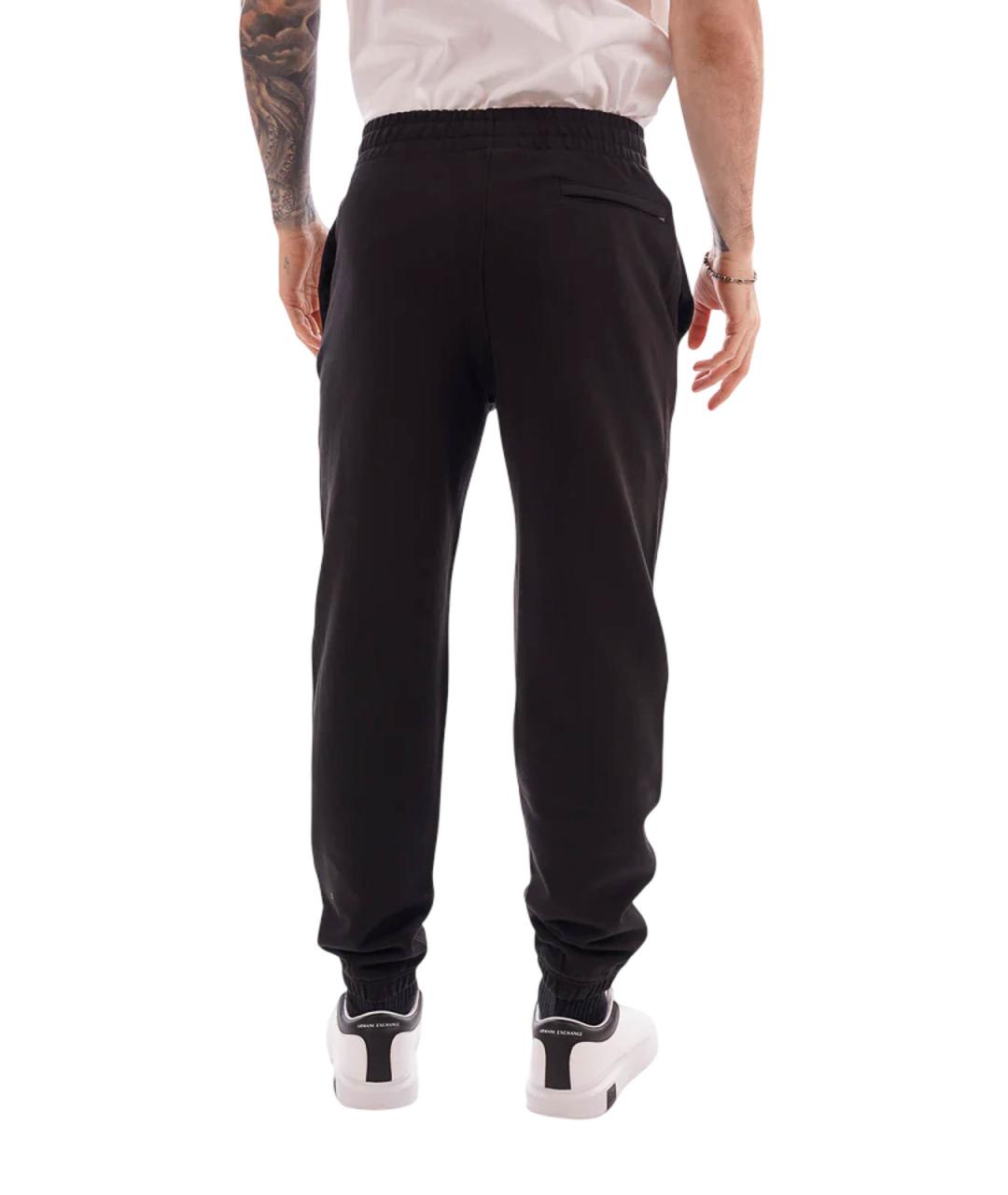 CALVIN KLEIN Черные хлопковые повседневные брюки, фото 3