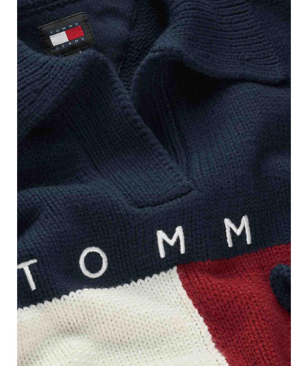 TOMMY HILFIGER Мульти шерстяной джемпер / свитер, фото 3