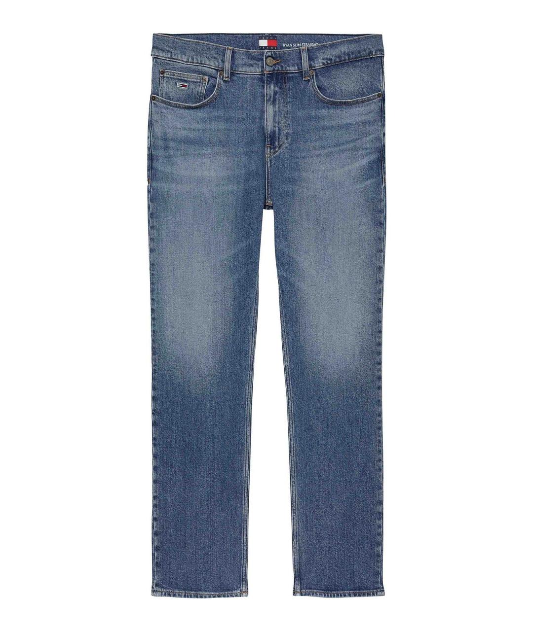 TOMMY HILFIGER Синие прямые джинсы, фото 1