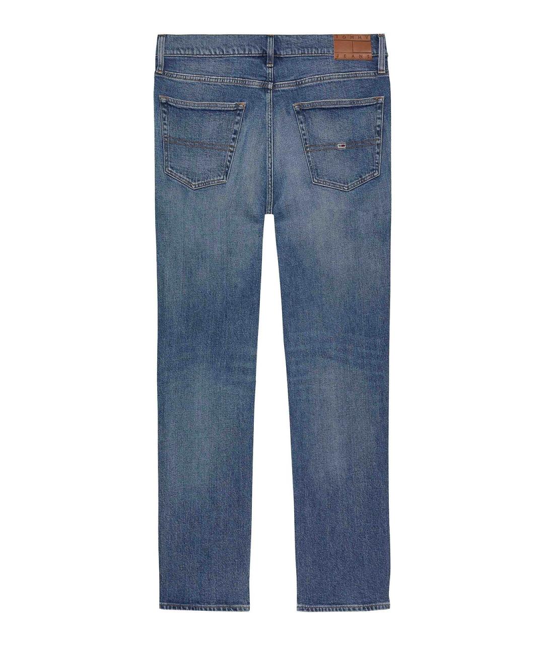 TOMMY HILFIGER Синие прямые джинсы, фото 2