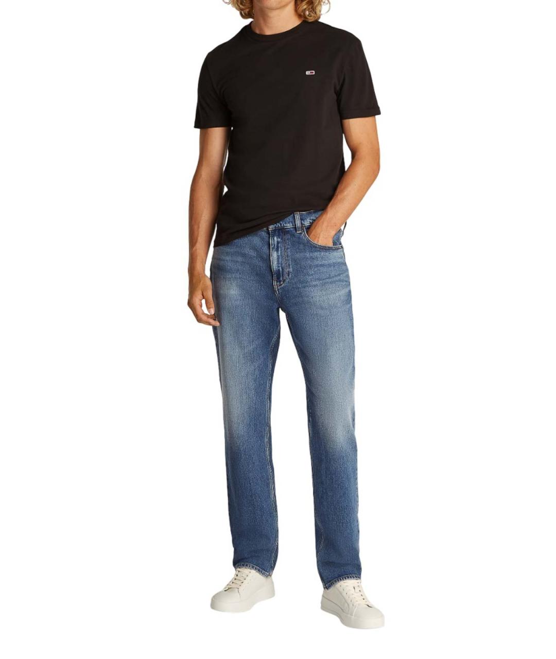 TOMMY HILFIGER Синие прямые джинсы, фото 5
