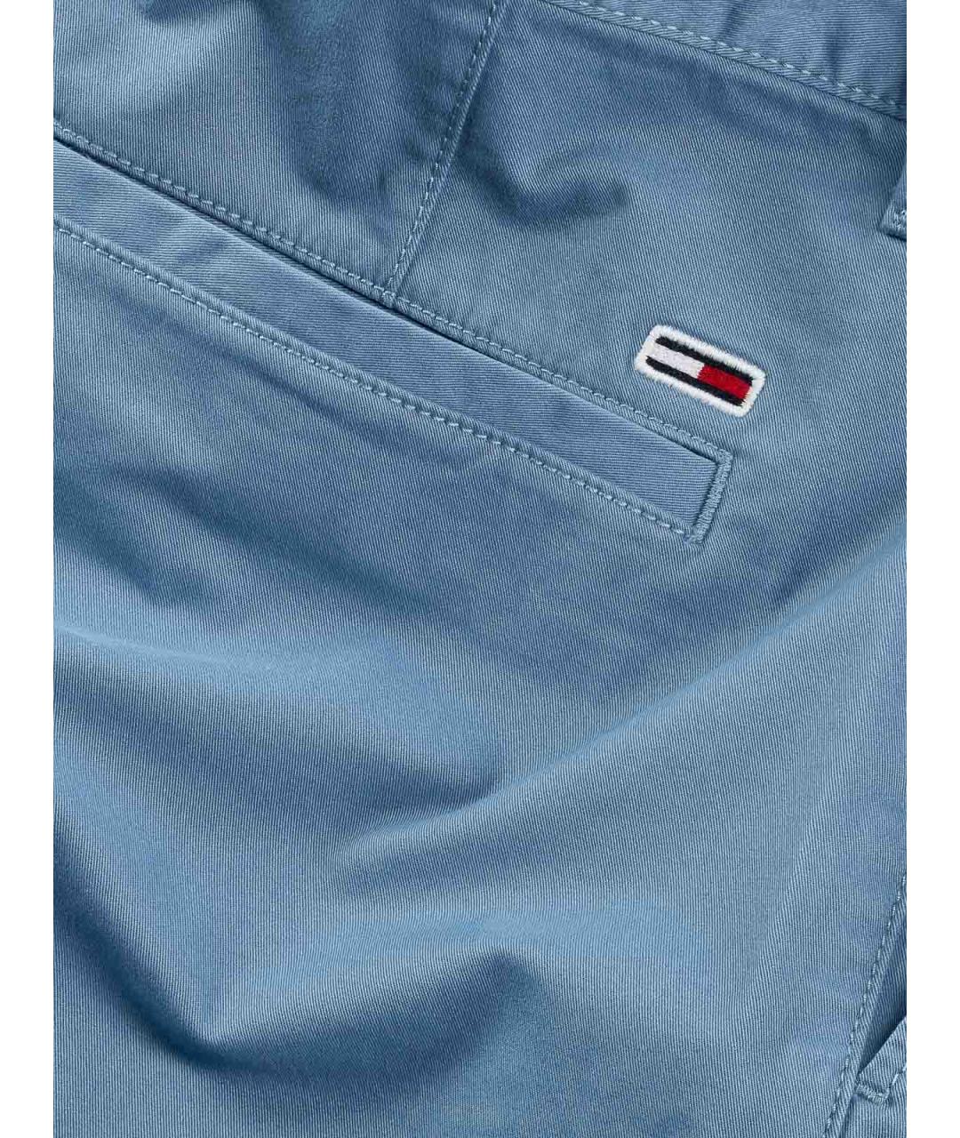 TOMMY HILFIGER Голубые хлопковые шорты, фото 3