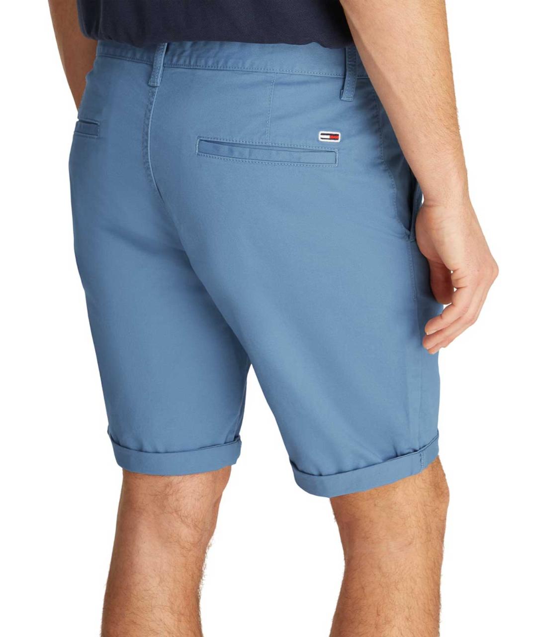 TOMMY HILFIGER Голубые хлопковые шорты, фото 6