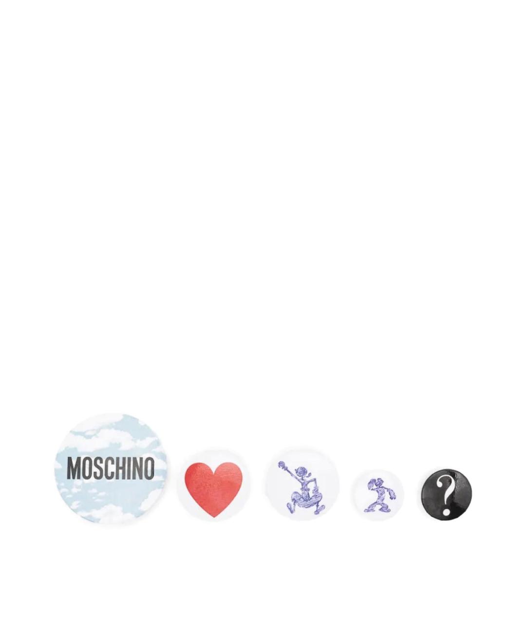 MOSCHINO Мульти металлическая булавка / брошь, фото 1