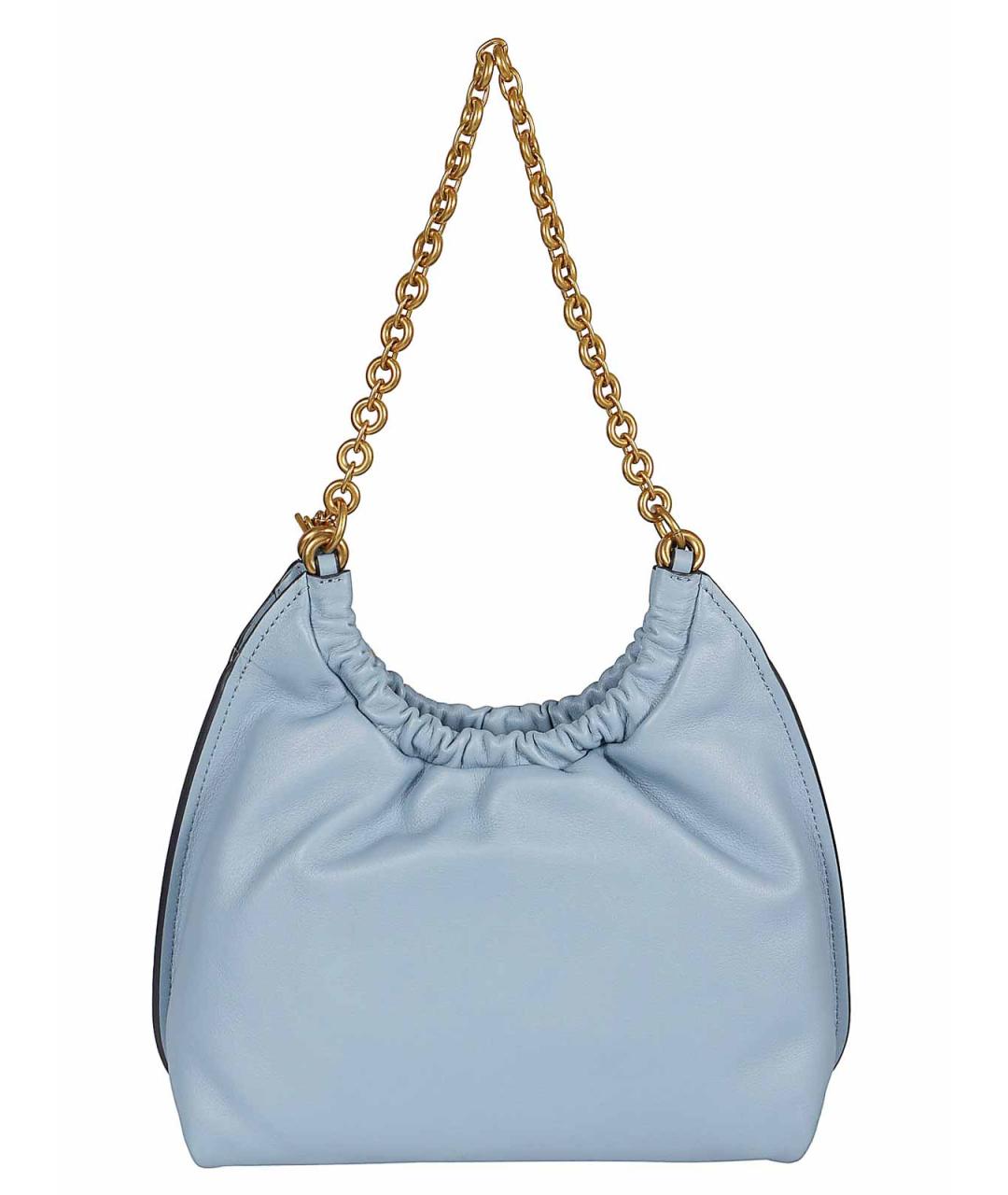 MICHAEL KORS Голубая кожаная сумка тоут, фото 3