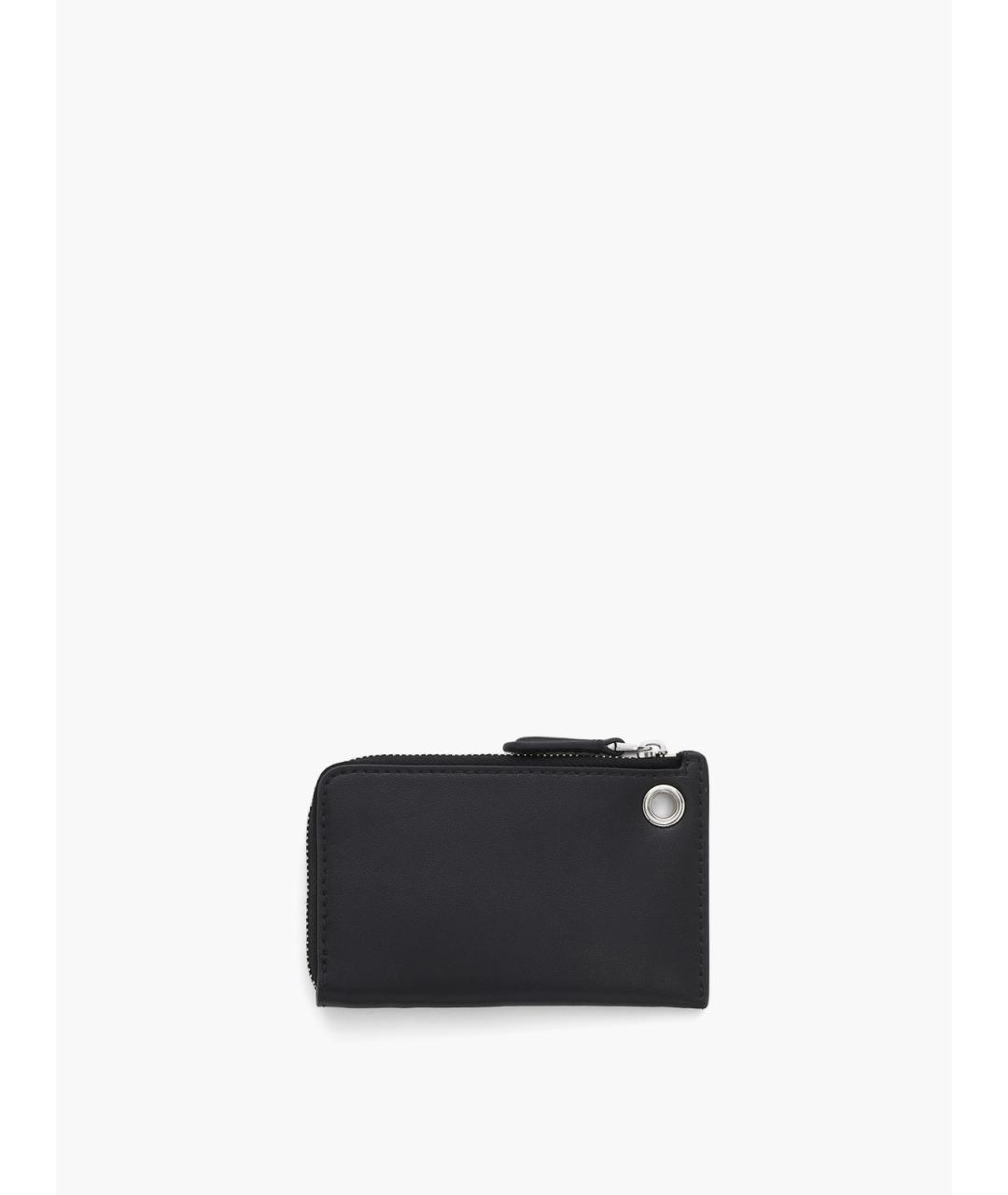 MARC JACOBS Черный кожаный кошелек, фото 2
