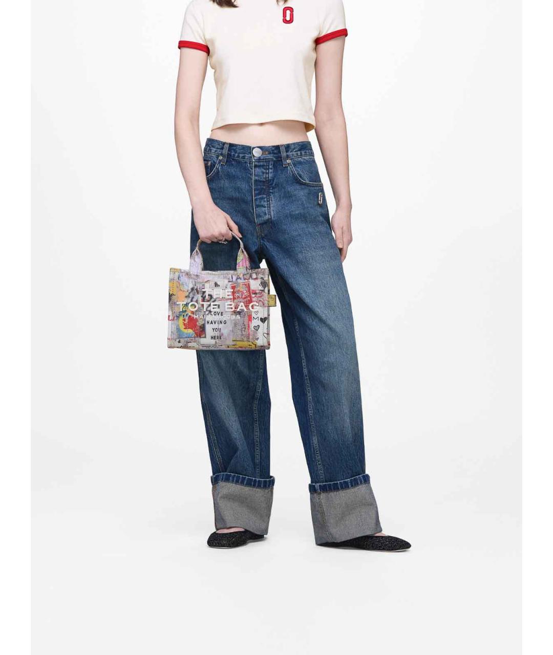 MARC JACOBS Мульти тканевая сумка тоут, фото 7