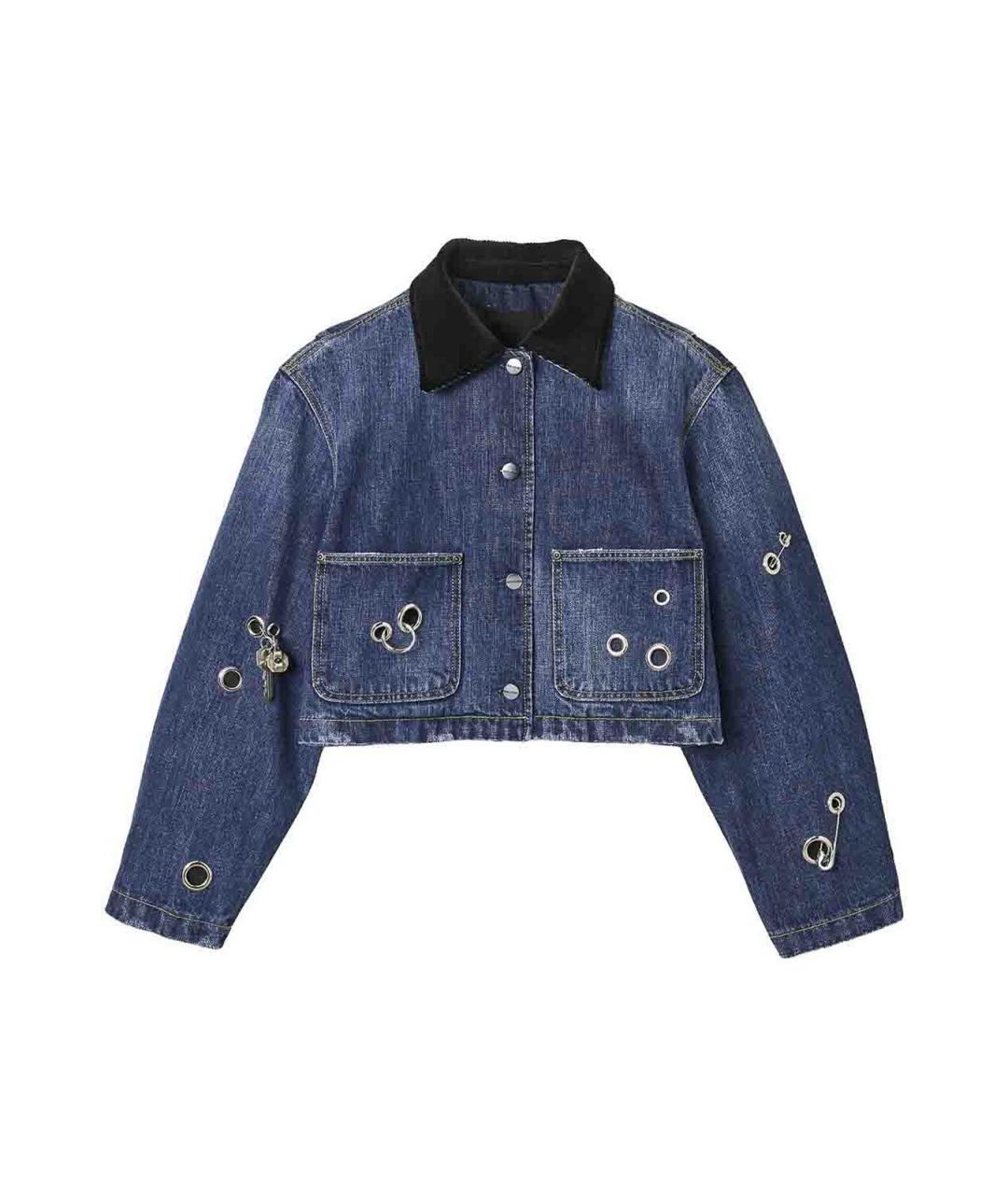 MARC JACOBS Синяя хлопковая куртка, фото 1