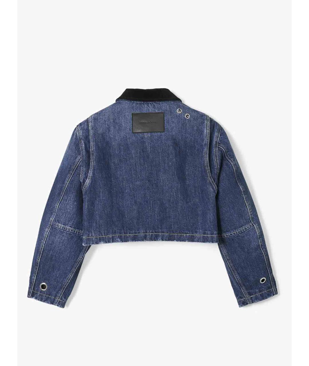 MARC JACOBS Синяя хлопковая куртка, фото 2