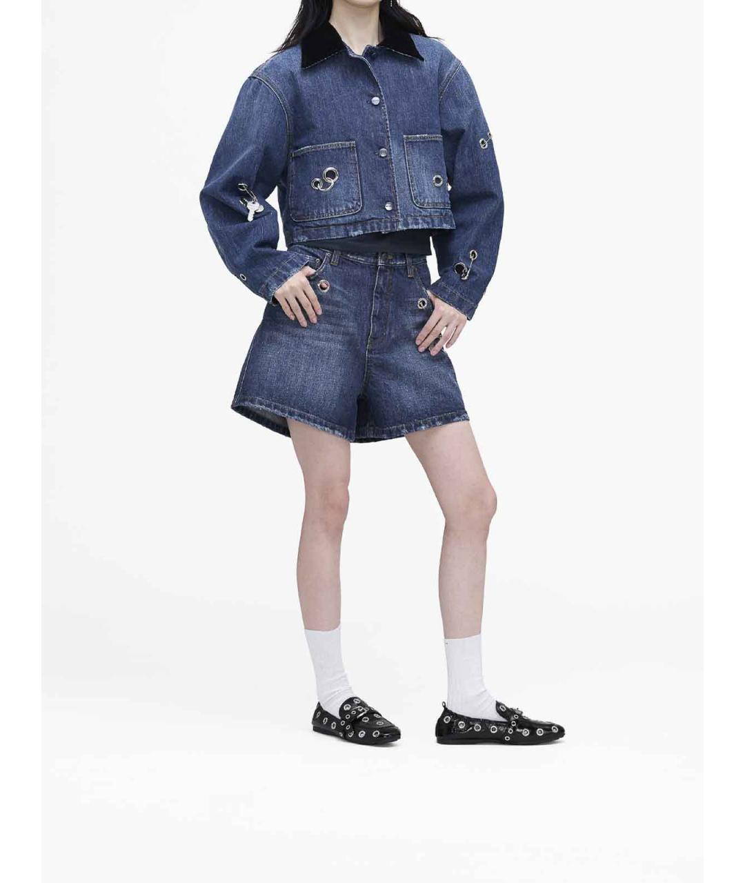 MARC JACOBS Синяя хлопковая куртка, фото 3