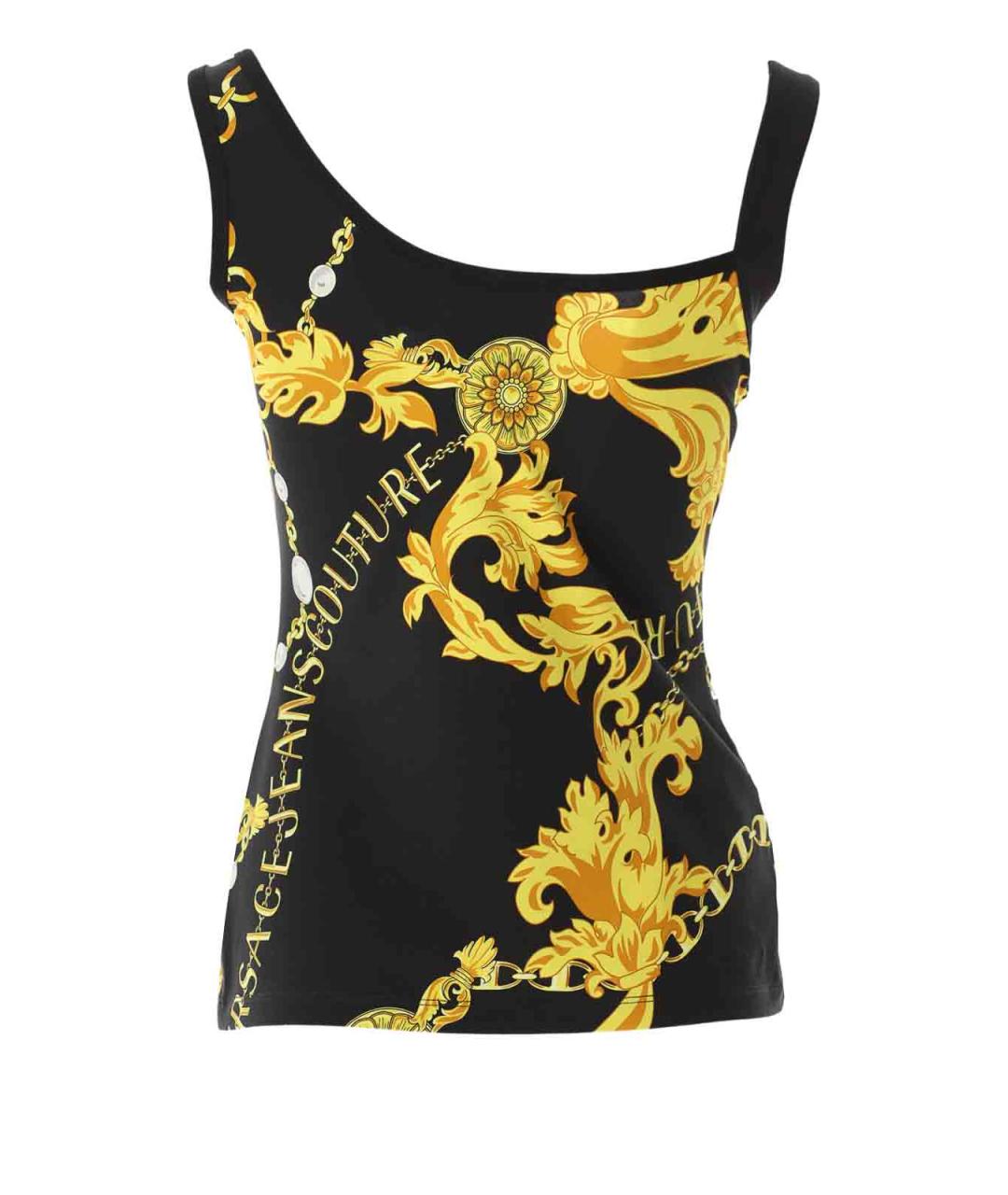 VERSACE JEANS COUTURE Мульти хлопковая майка, фото 2