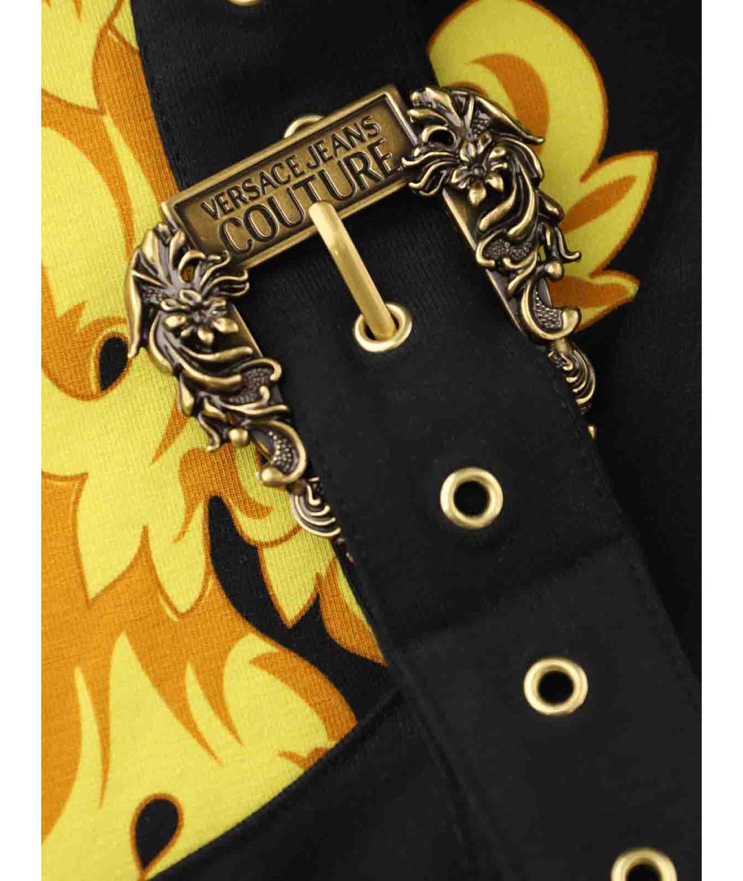 VERSACE JEANS COUTURE Мульти хлопковая майка, фото 5