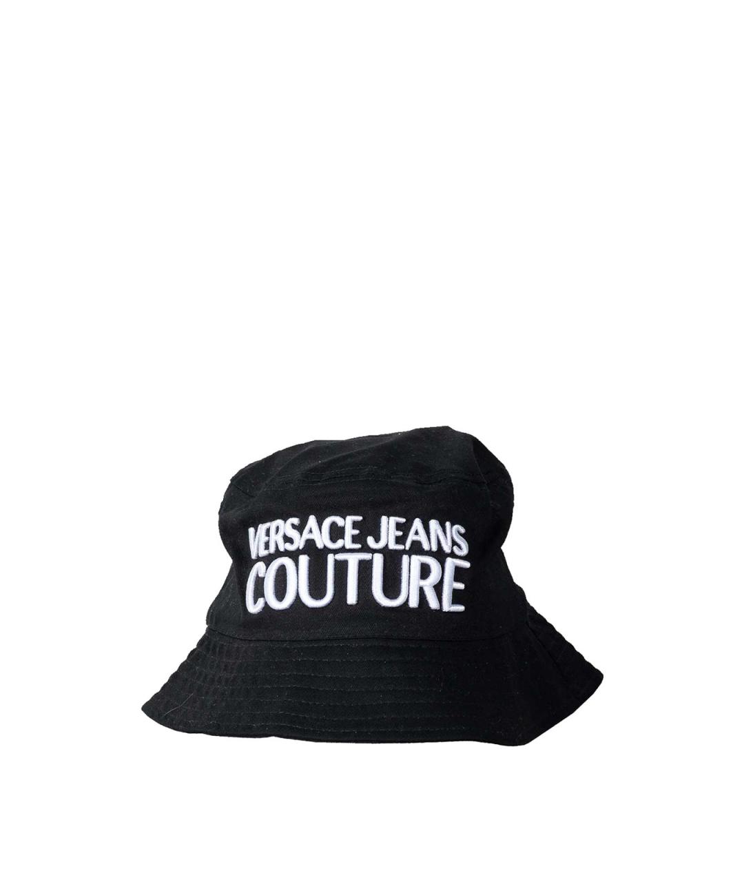 VERSACE JEANS COUTURE Черная хлопковая шляпа, фото 1