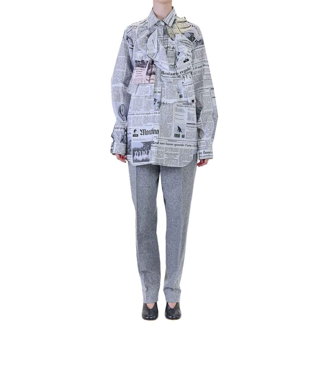 MOSCHINO Мульти хлопковая рубашка, фото 2