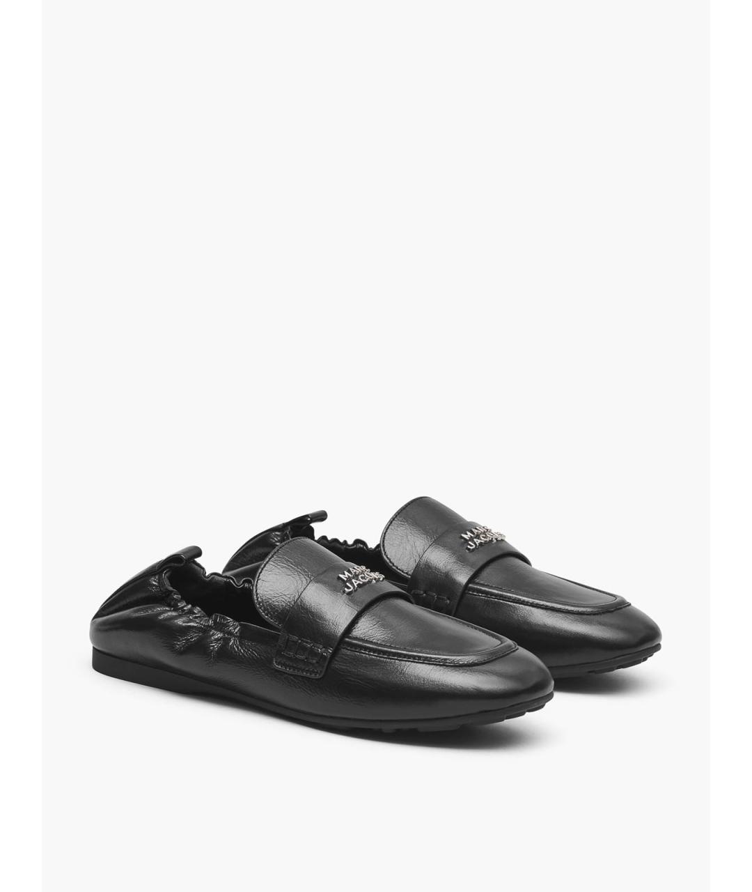 MARC JACOBS Черные кожаные лоферы, фото 2