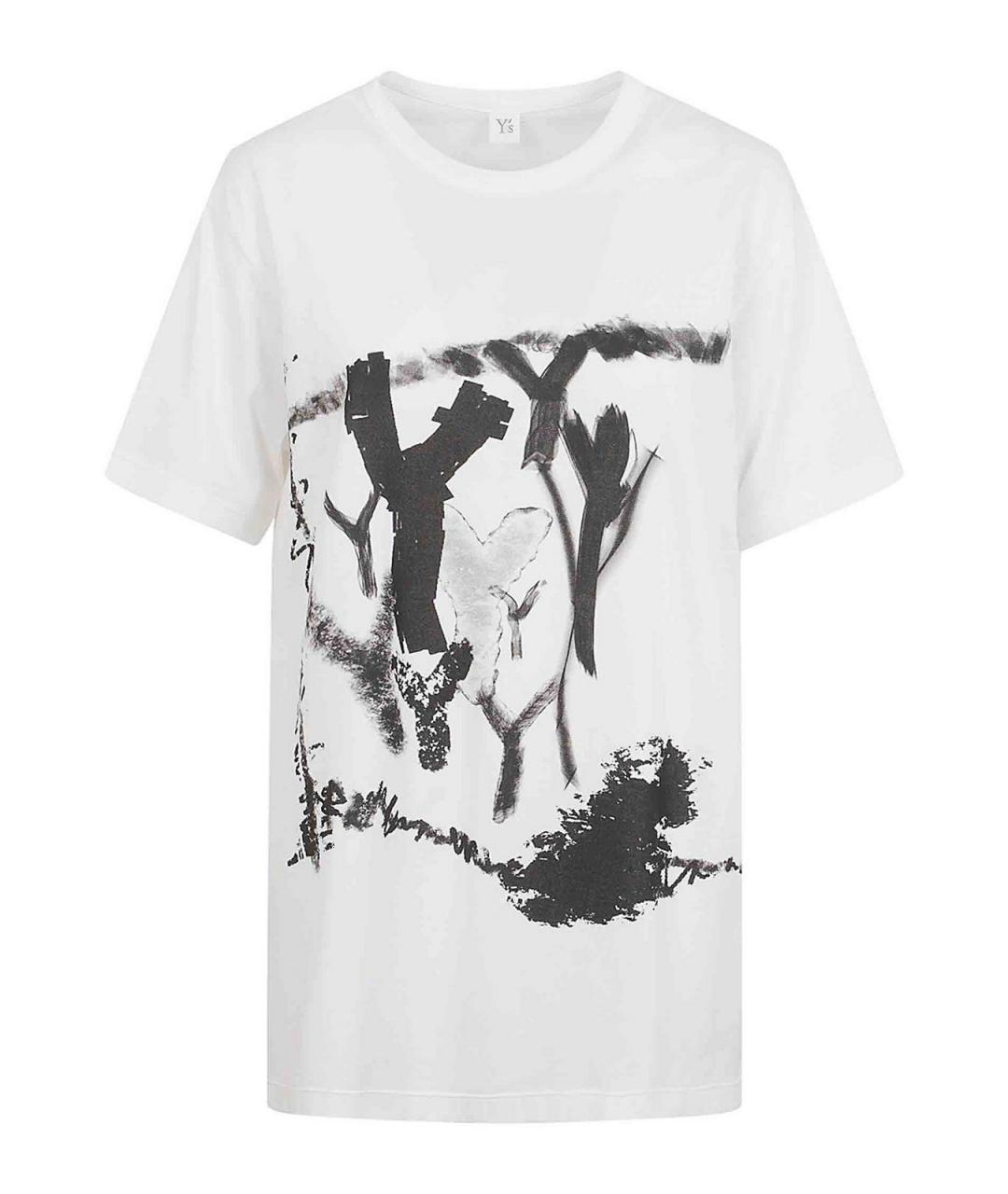 YOHJI YAMAMOTO Белая хлопковая футболка, фото 1