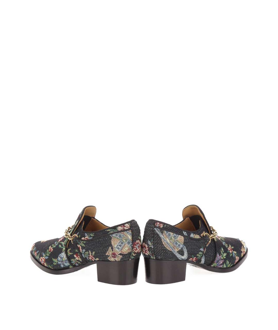 VIVIENNE WESTWOOD Мульти текстильные лоферы, фото 4