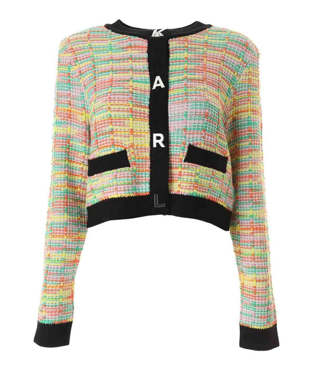 KARL LAGERFELD Мульти кардиган, фото 1