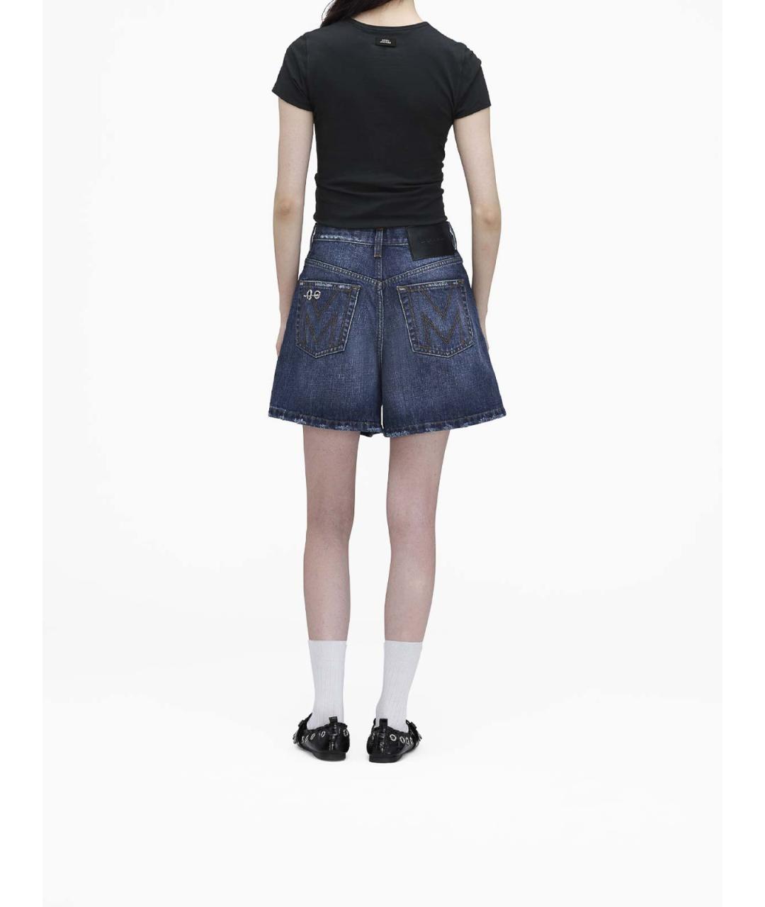 MARC JACOBS Синие хлопковые шорты, фото 6