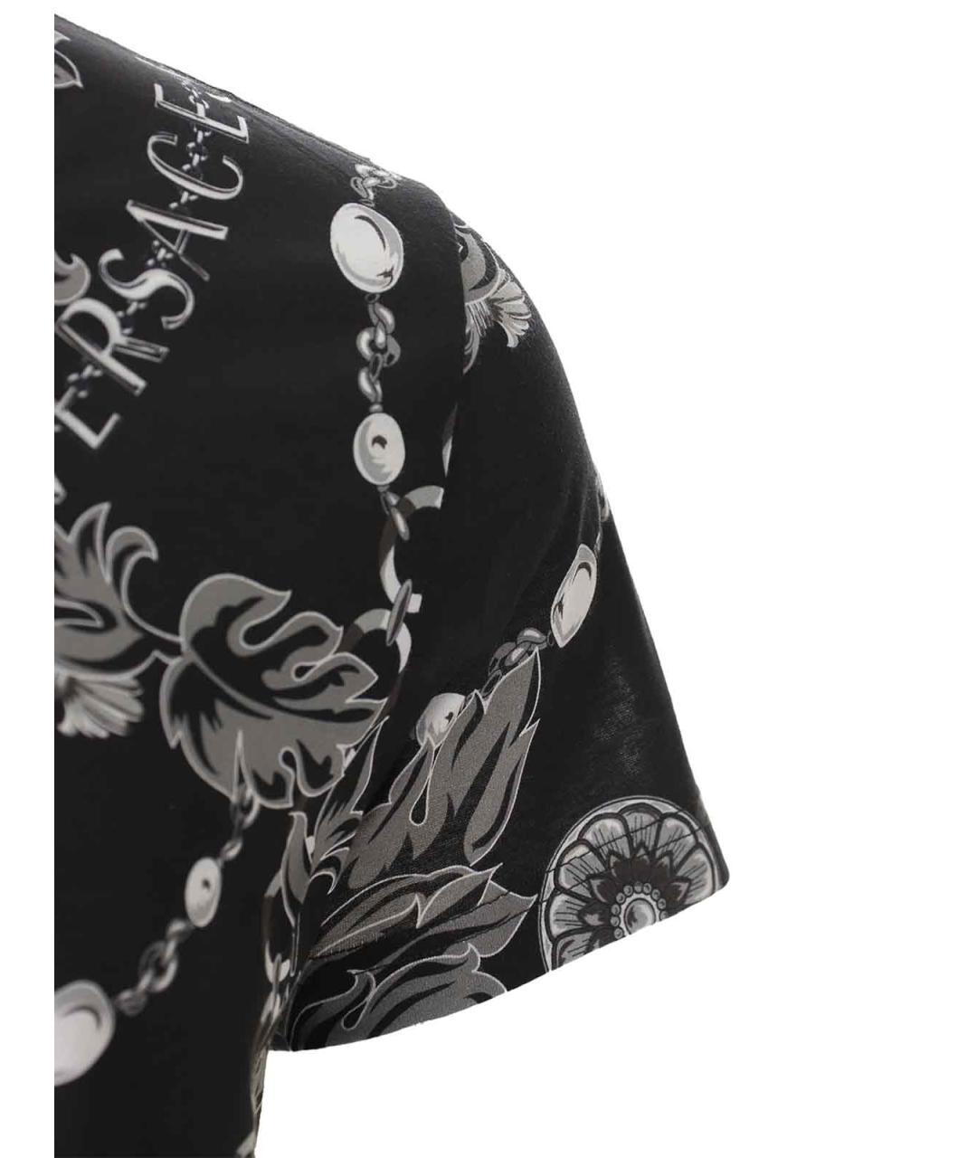 VERSACE JEANS COUTURE Мульти хлопковая футболка, фото 4
