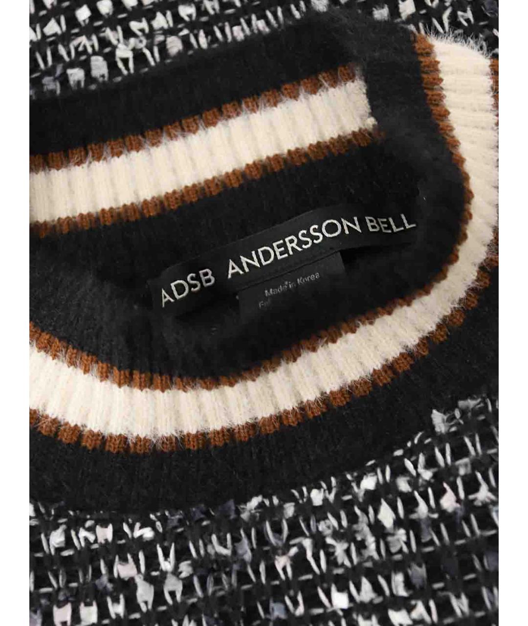 ANDERSSON BELL Черный полиэстеровый джемпер / свитер, фото 5