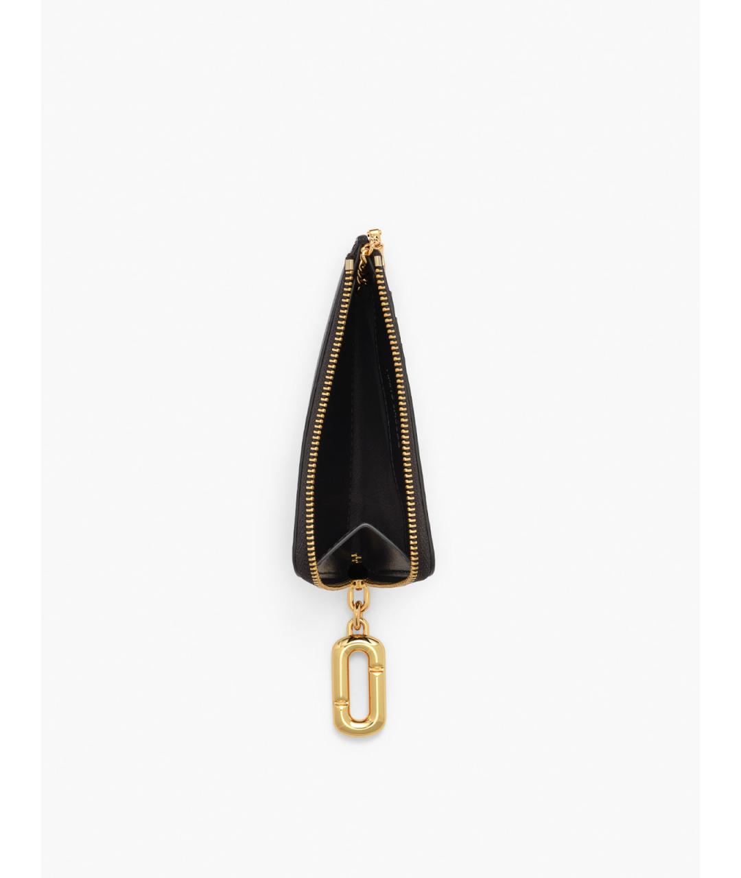 MARC JACOBS Черный кожаный кошелек, фото 3
