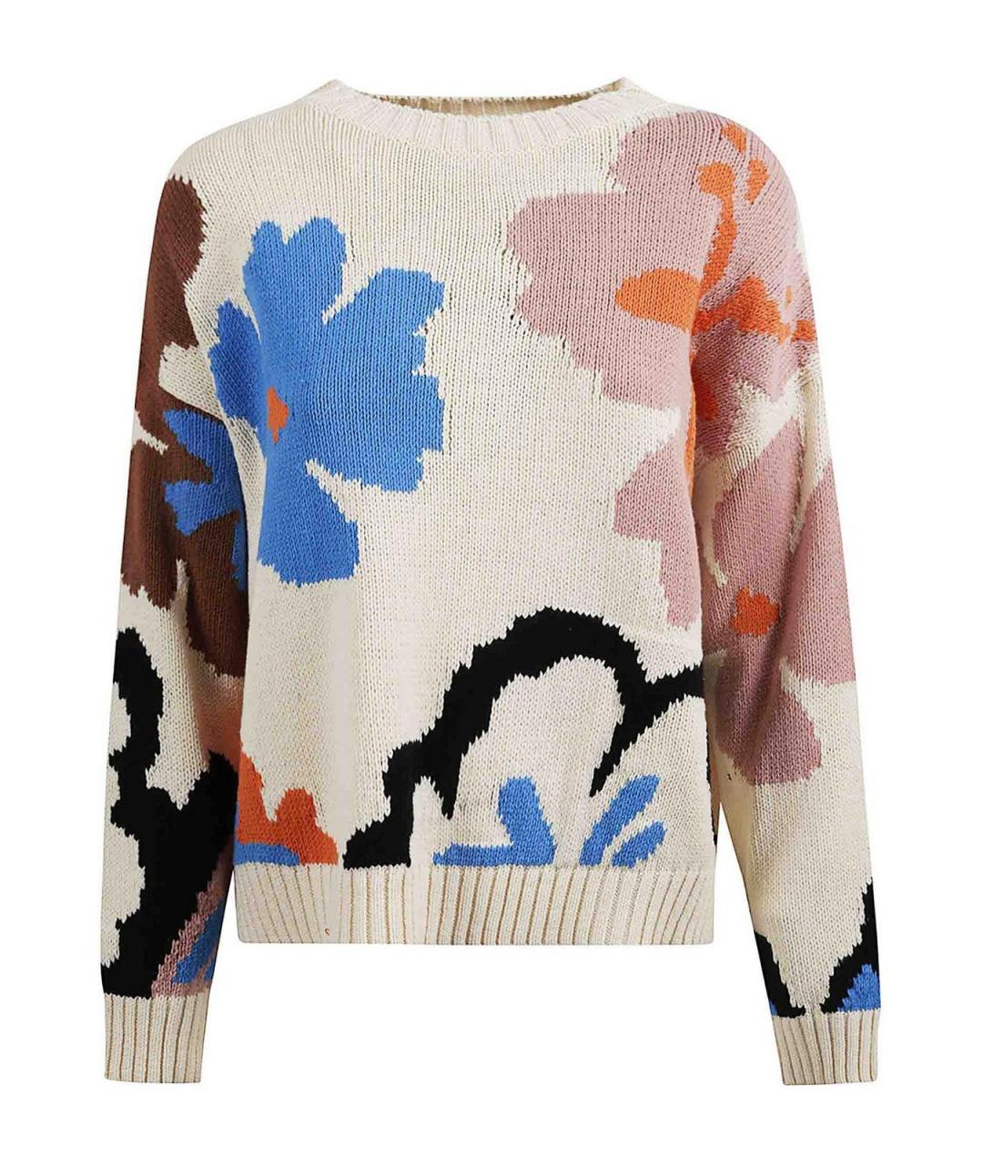 WEEKEND MAX MARA Мульти хлопковый джемпер / свитер, фото 1