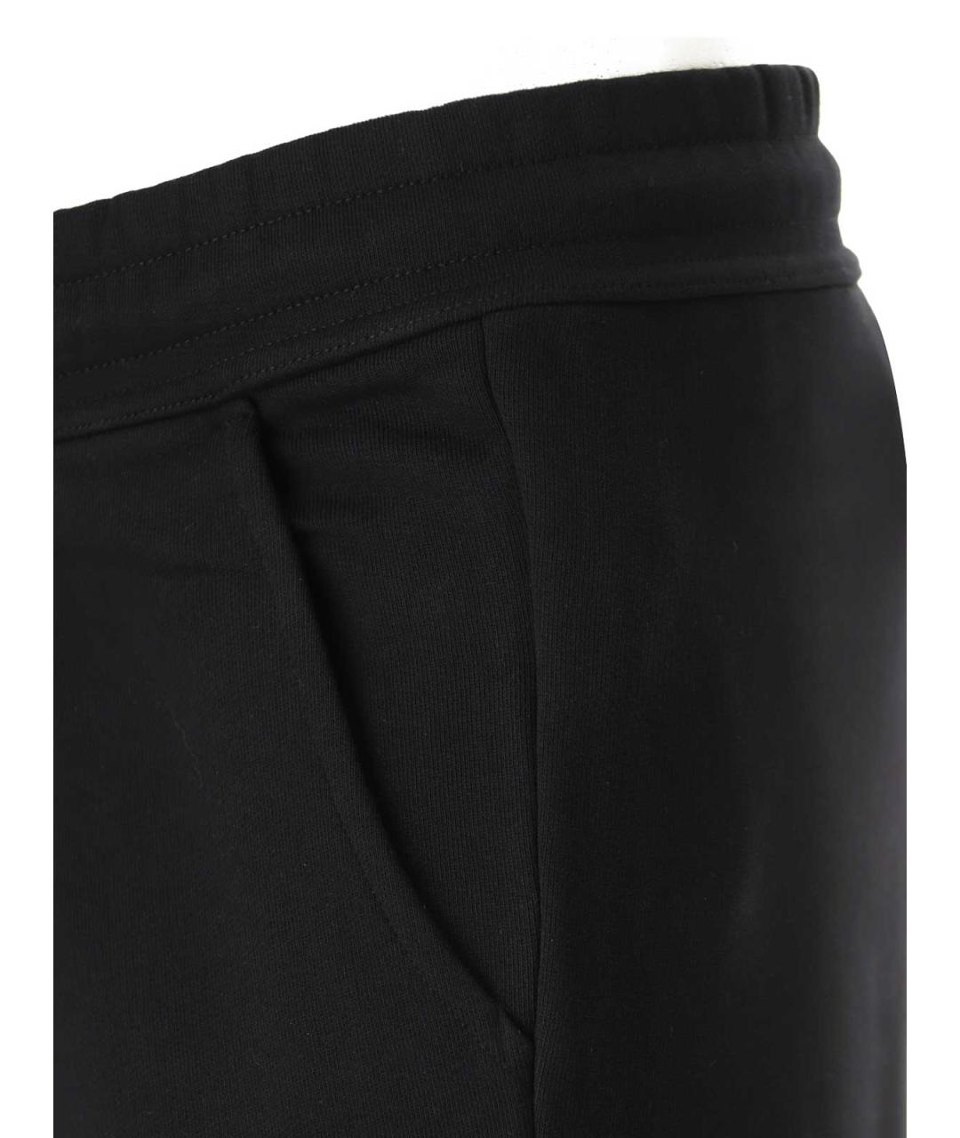 VIVIENNE WESTWOOD Черные хлопковые повседневные брюки, фото 4