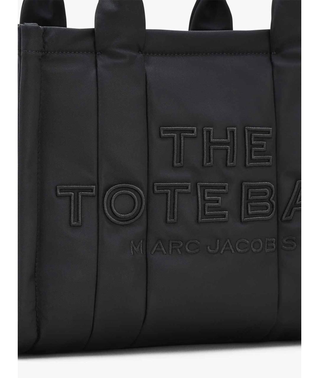 MARC JACOBS Черная тканевая сумка тоут, фото 6