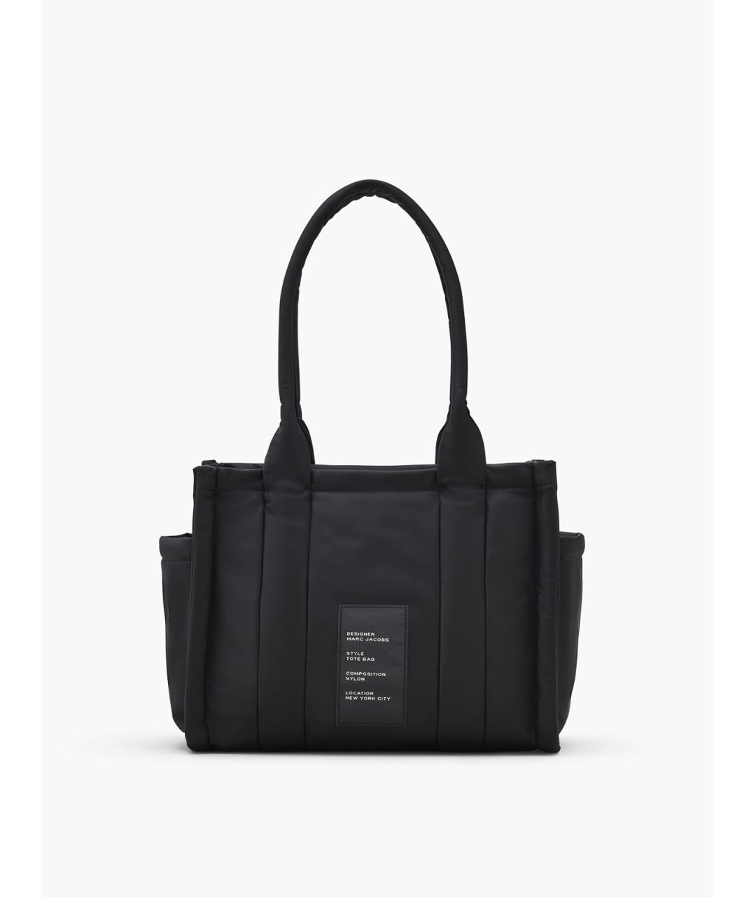 MARC JACOBS Черная тканевая сумка тоут, фото 5