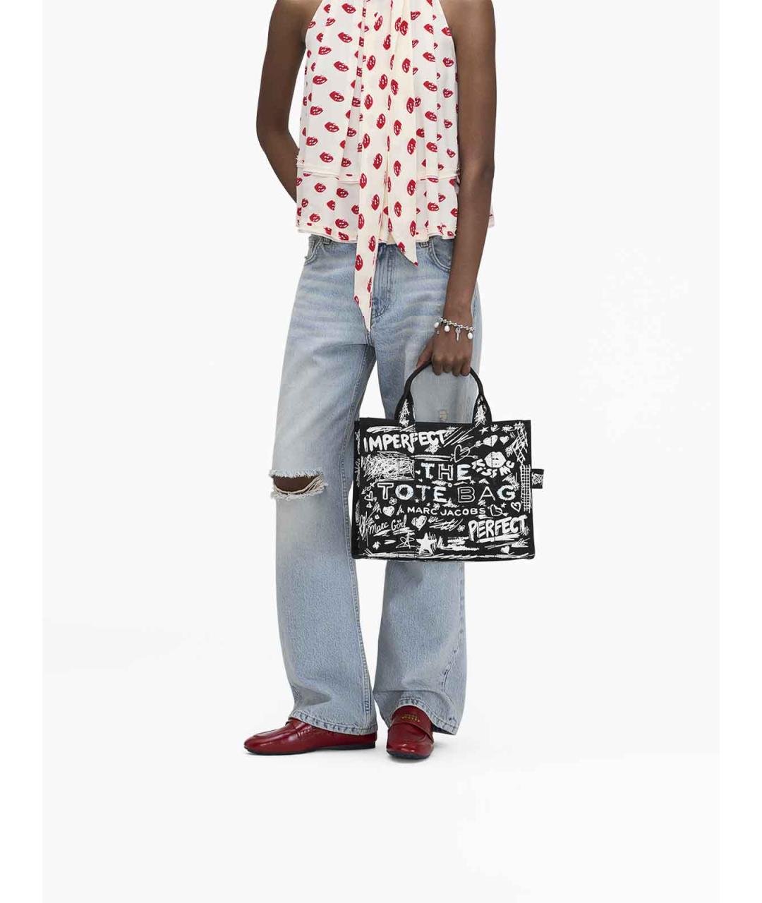MARC JACOBS Мульти тканевая сумка тоут, фото 6