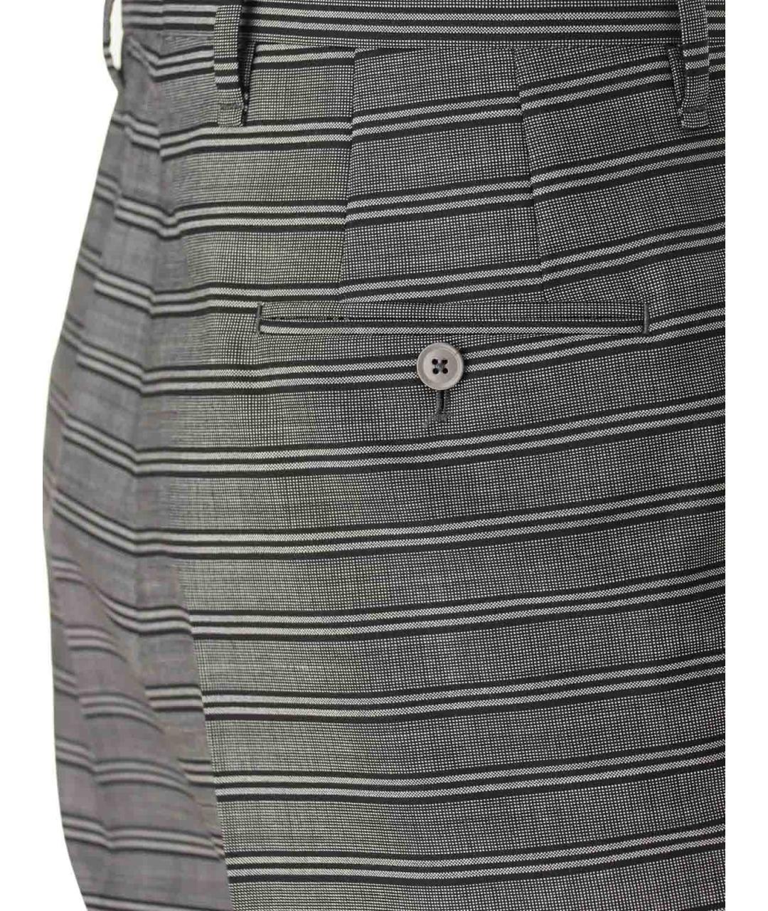 VIVIENNE WESTWOOD Мульти шерстяные повседневные брюки, фото 4