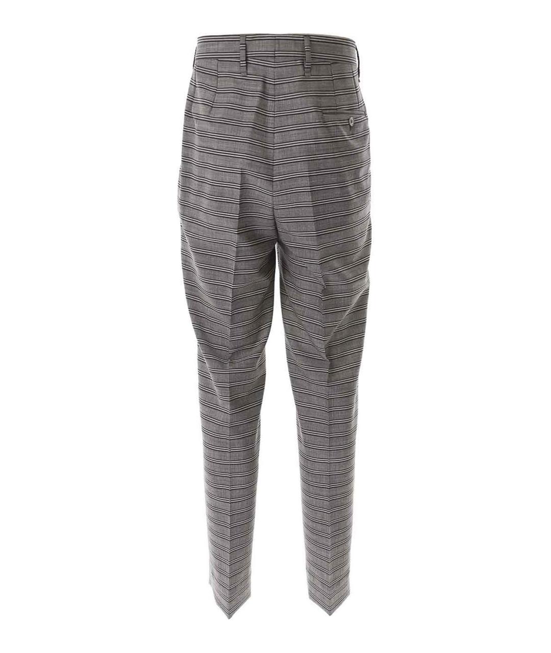 VIVIENNE WESTWOOD Мульти шерстяные повседневные брюки, фото 2