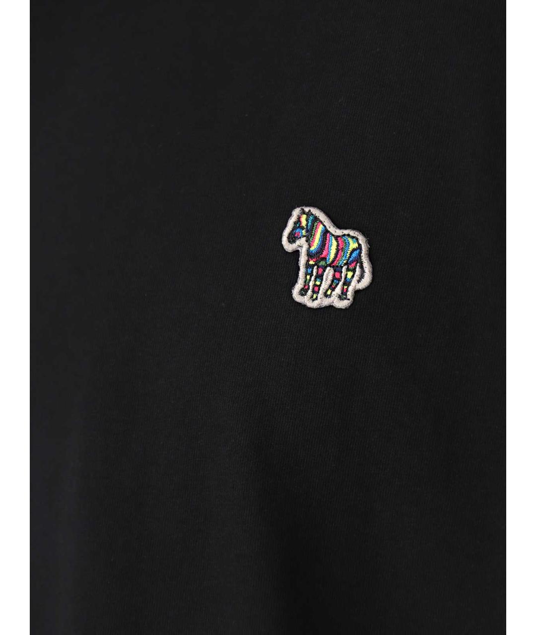 PS BY PAUL SMITH Черная хлопковая водолазка, фото 3