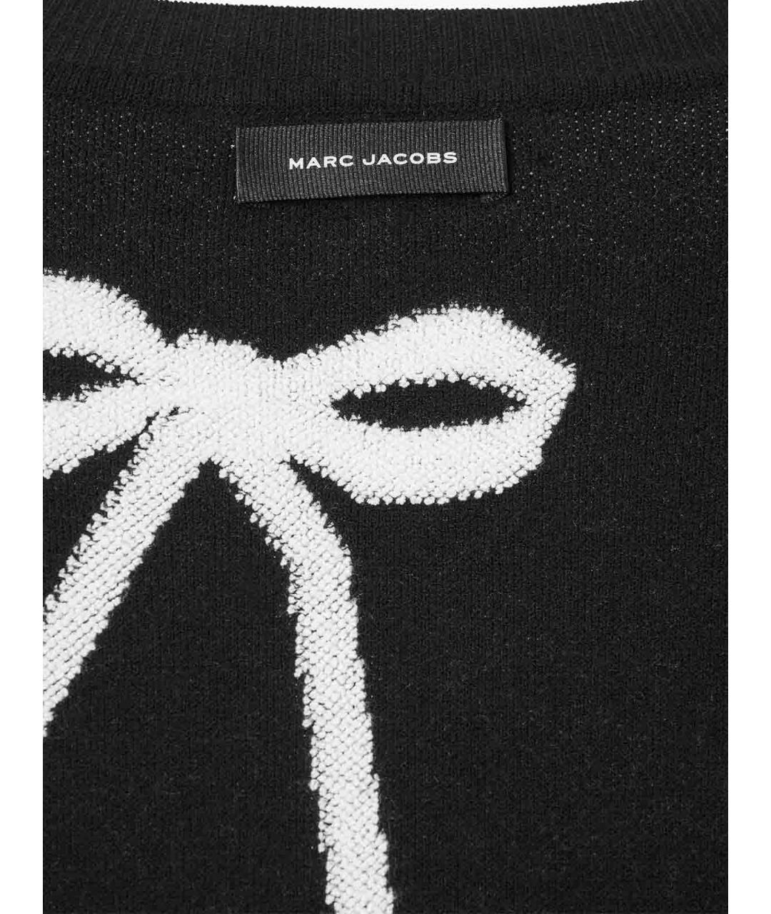 MARC JACOBS Черный полиэстеровый джемпер / свитер, фото 6