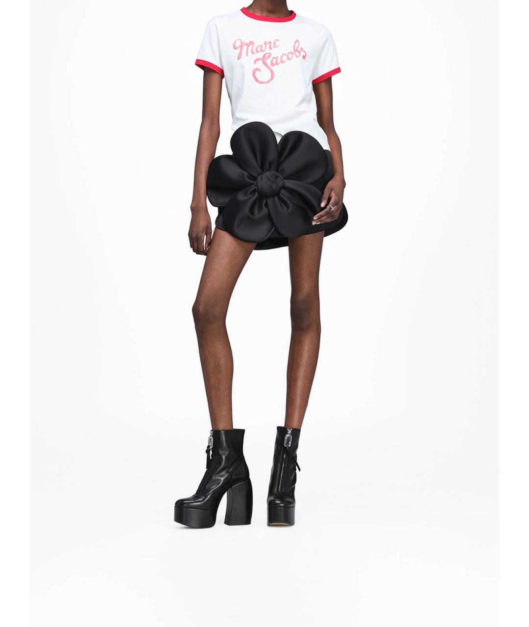 MARC JACOBS Черные кожаные ботильоны, фото 6