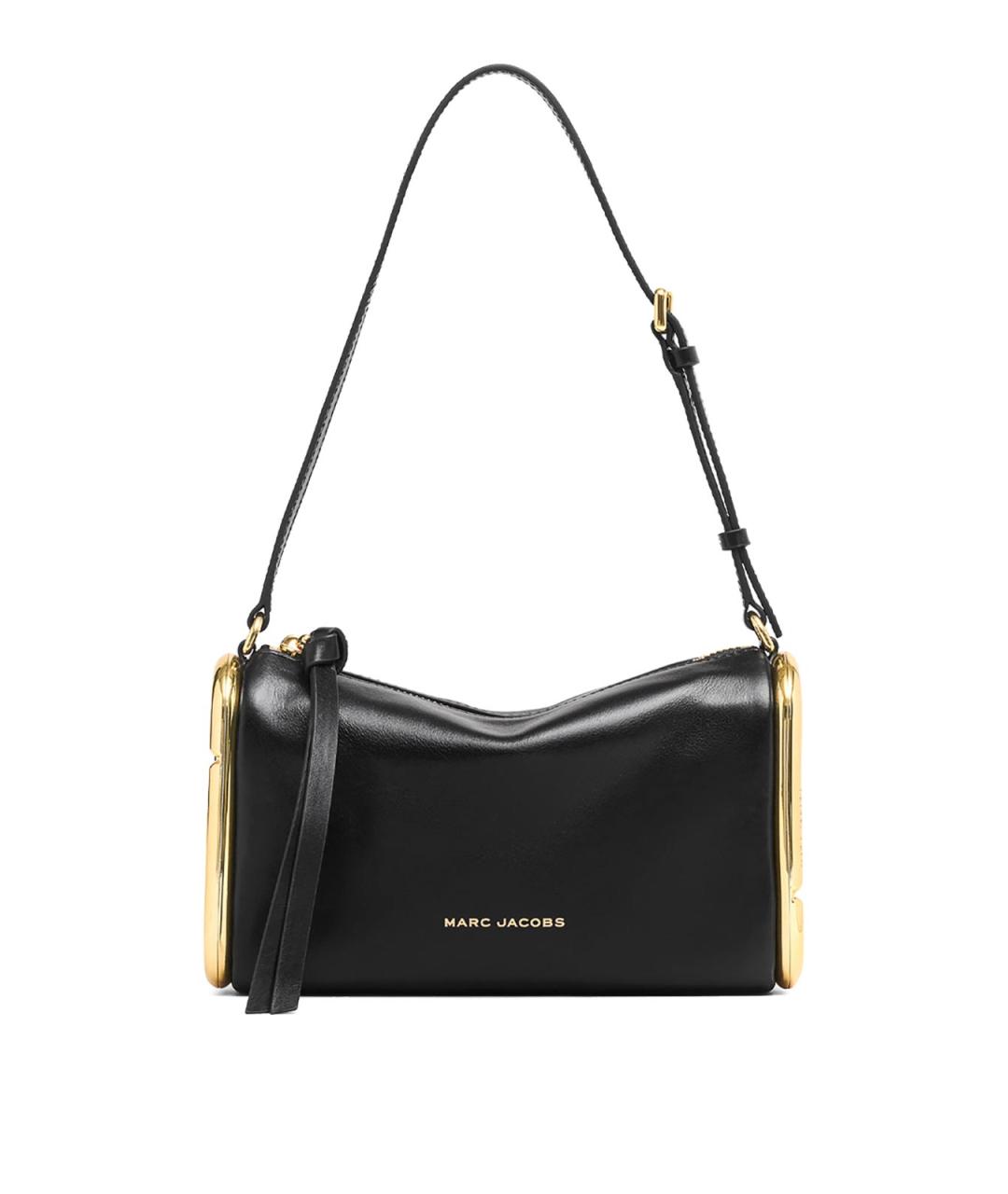 MARC JACOBS Черная кожаная сумка через плечо, фото 1
